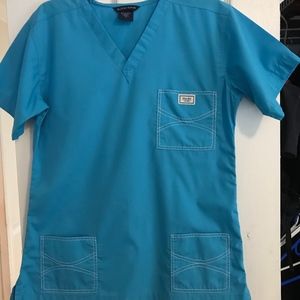 Blue Sky  Scrubs Set